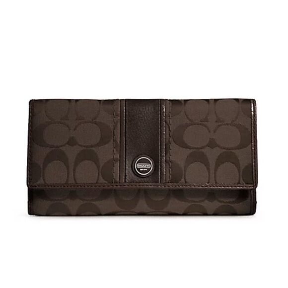 Vintage Coach Signature Wallet - Picture 1 of 4